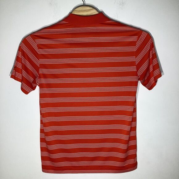 Nike Golf Tour Performance Mens Short Sleeve Golf Polo Orange Size Medium - Picture 3 of 7